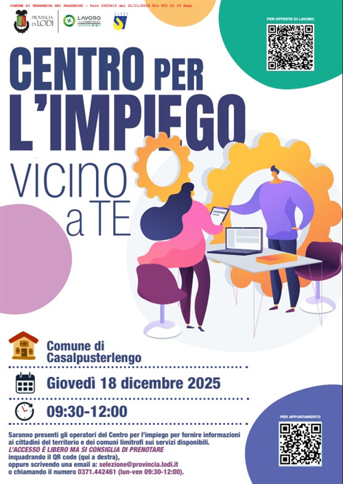 Centro per l'impiego Vicino a Te