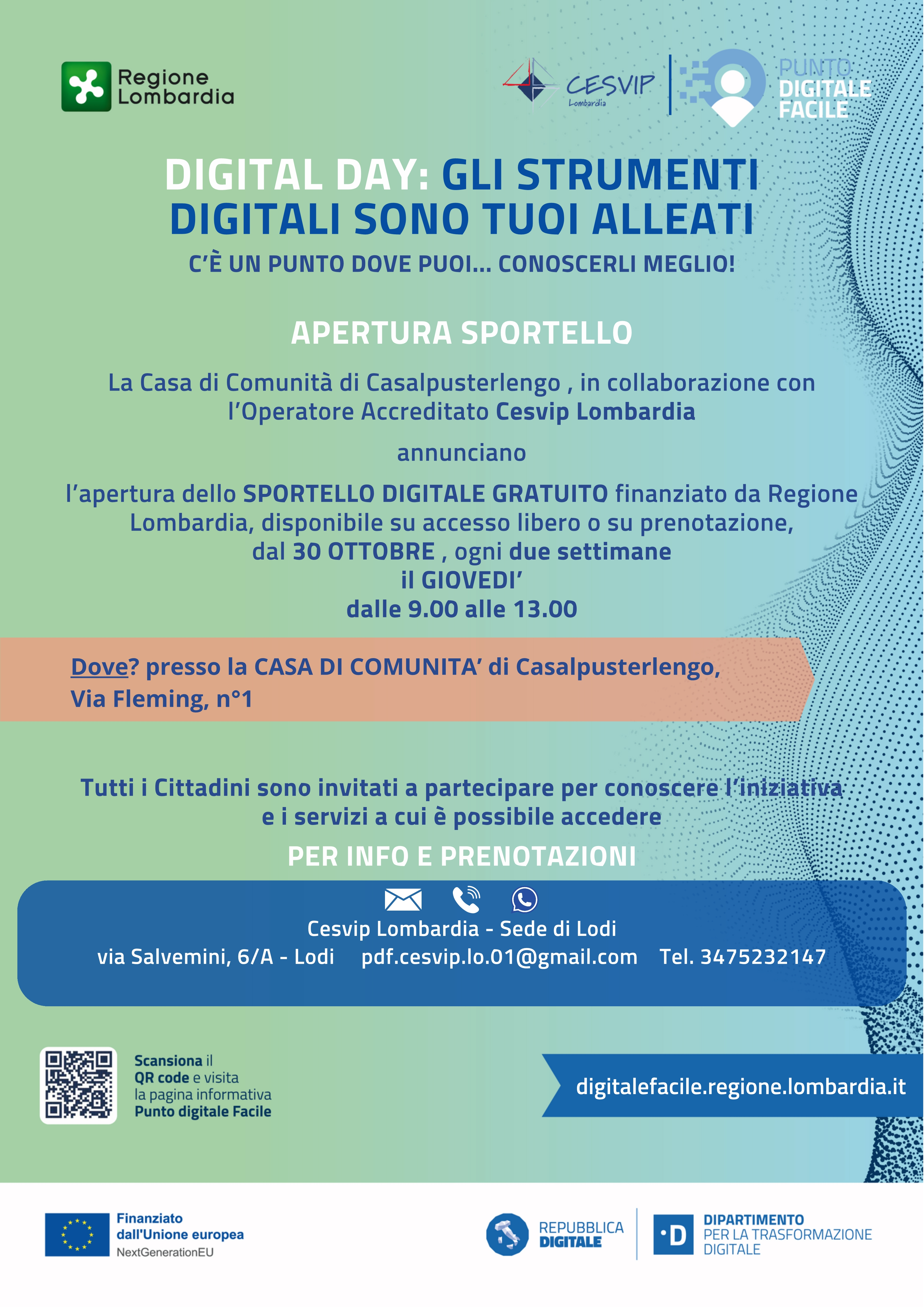 Sportello pubblico di Facilitazione Digitale