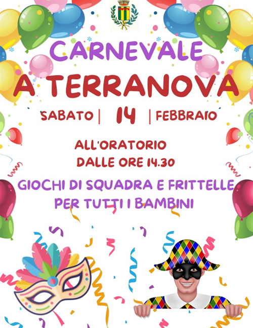 CARNEVALE A  Terranova  14 febbraio 2026